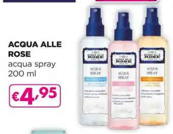 Acqua & Sapone ACQUA ALLE ROSE acqua spray 200 ml offerta