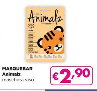 Acqua & Sapone MASQUEBAR Animalz maschera viso offerta