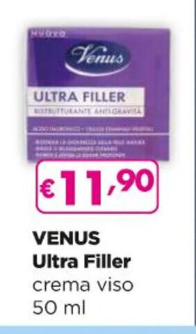 Acqua & Sapone VENUS Ultra Filler crema viso 50 ml offerta
