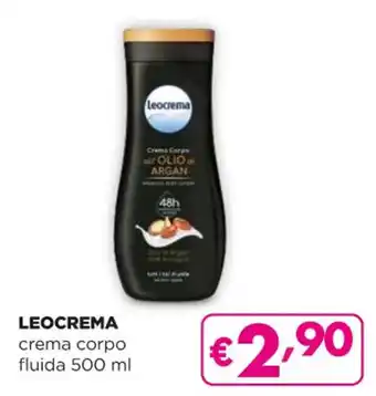 Acqua & Sapone LEOCREMA crema corpo fluida 500 ml offerta
