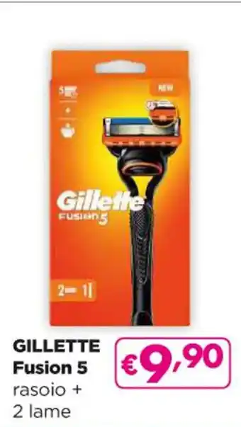 Acqua & Sapone Gillette Fusion 5 rasoio + 2 lame offerta