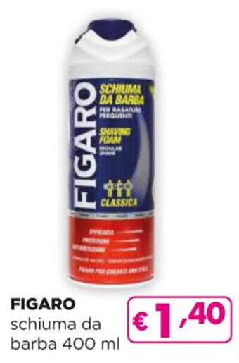 Acqua & Sapone FIGARO schiuma da barba 400 ml offerta