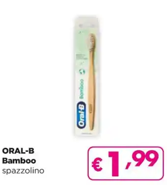 Acqua & Sapone ORAL-B Bamboo spazzolino offerta