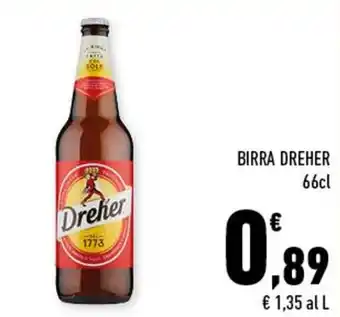 Conad BIRRA DREHER 66cl offerta