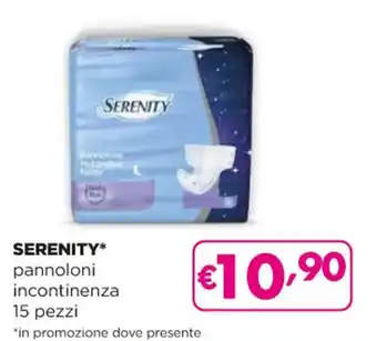 Acqua & Sapone SERENITY* pannoloni incontinenza 15 pezzi offerta