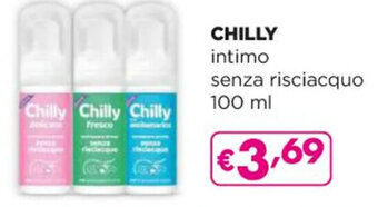 Acqua & Sapone CHILLY intimo senza risciacquo 100 ml offerta