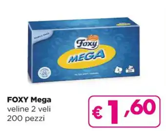 Acqua & Sapone FOXY Mega veline 2 veli 200 pezzi offerta
