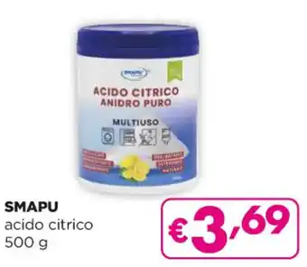 Acqua & Sapone SMAPU acido citrico 500 g offerta