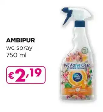 Acqua & Sapone AMBIPUR wc spray 750 ml offerta