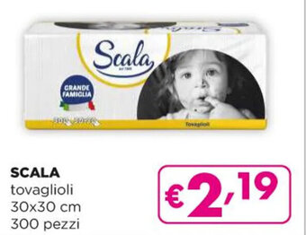 Acqua & Sapone SCALA tovaglioli 30x30 cm 300 pezzi offerta