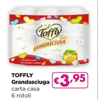 Acqua & Sapone TOFFLY Grandasciuga carta casa 6 rotoli offerta