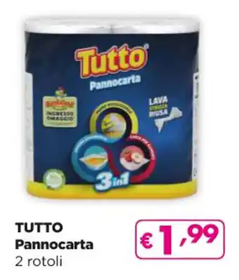 Acqua & Sapone TUTTO Pannocarta 2 rotoli offerta