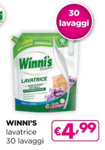 Acqua & Sapone WINNI'S lavatrice 30 lavaggi offerta