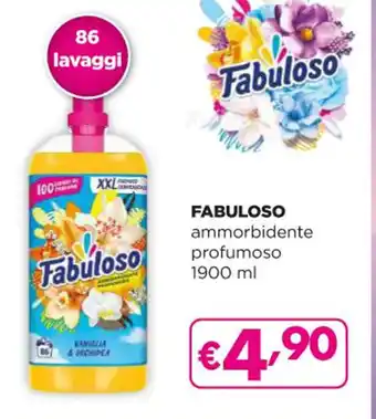 Acqua & Sapone FABULOSO ammorbidente profumoso 1900 ml offerta