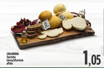 Ciro Amodio CIRO AMODIO fiaschetta bianca/affumicata offerta