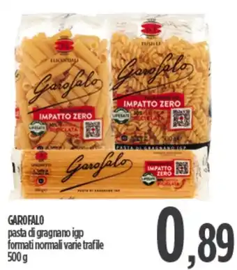 Ciro Amodio GAROFALO pasta di gragnano igp formati normali varie trafile 500 g offerta