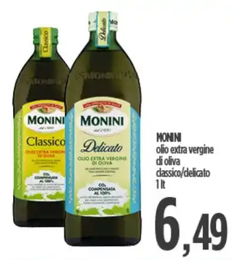 Ciro Amodio MONIN olio extra vergine di oliva classico/delicato 1 Lt. offerta