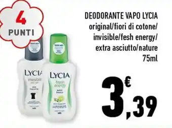 DEODORANTE VAPO LYCIA 75ml