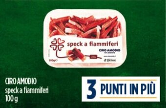 Ciro Amodio CIRO AMODIO speck a fiammiferi 100 g offerta