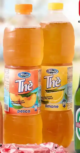 Eurospin BLUES THÈ AL LIMONE/ ALLA PESCA 1,5 l offerta