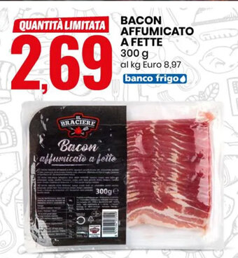 Eurospin BACON AFFUMICATO A FETTE 300 g offerta