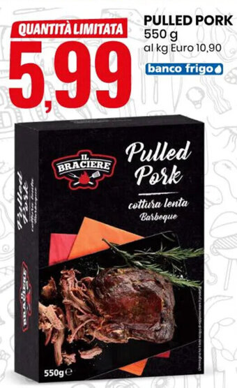 Eurospin PULLED PORK 550 g offerta