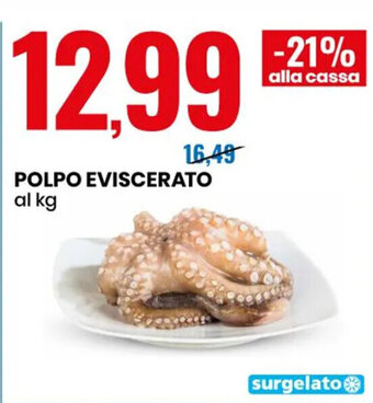 Eurospin POLPO EVISCERATO offerta