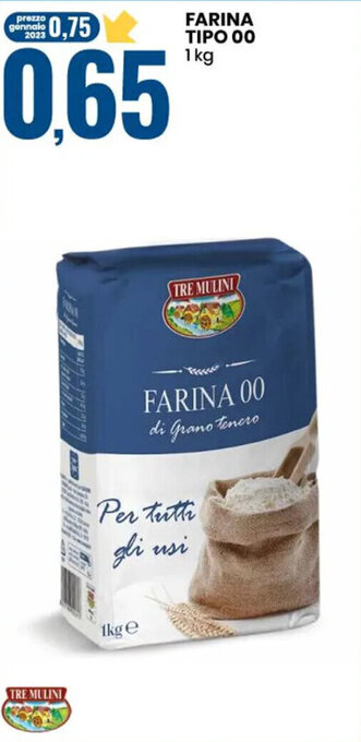 FARINA TIPO 00 1kg