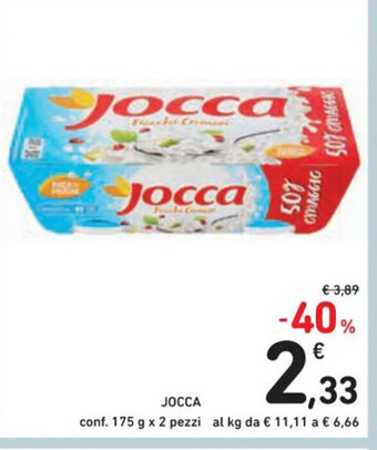 Spazio Conad JOCCA conf. 175 g x 2 pezzi offerta