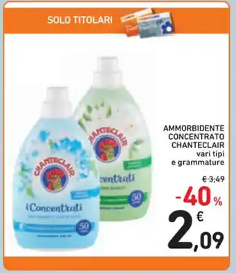 AMMORBIDENTE CONCENTRATO CHANTECLAIR vari tipi