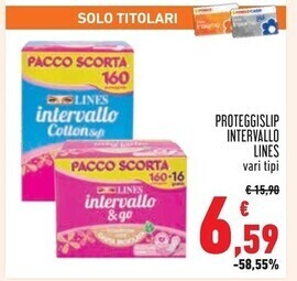 Lines proteggislip intervallo