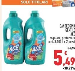 Conad Superstore Ace candeggina gentile offerta