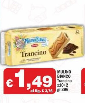Mulino Bianco Trancino x10+2 396gr