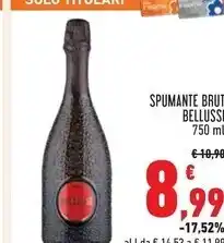 Conad Superstore Bellussi spumante brut offerta