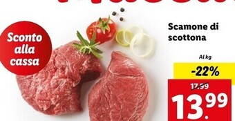Lidl Scamone di scottona offerta