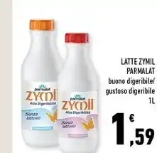 Conad Margherita Parmalat latte zymil offerta