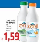 Paghi Poco Parmalat latte zymil offerta