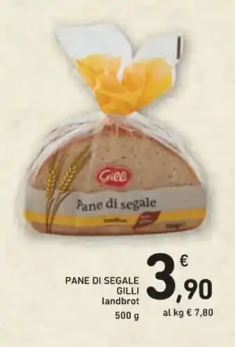 Spazio Conad PANE DI SEGALE GILLI landbrot 500 g offerta