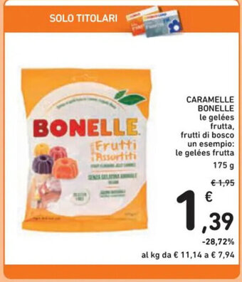 CARAMELLE BONELLE 175 g