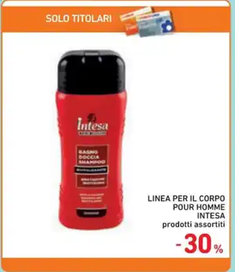 LINEA PER IL CORPO POUR HOMME INTESA