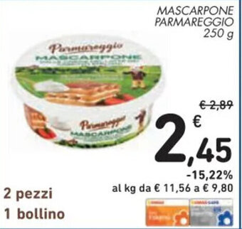 Spazio Conad MASCARPONE PARMAREGGIO 250 g offerta