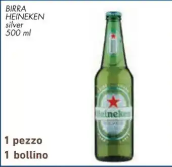 Spazio Conad BIRRA HEINEKEN silver 500 ml offerta
