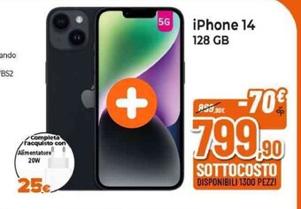 Expert iPhone 14 128 GB offerta