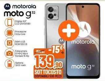 Expert motorola moto g52 offerta