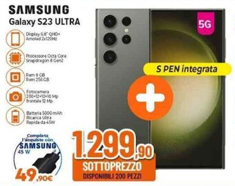 Expert SAMSUNG Galaxy S23 ULTRA offerta