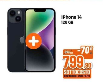 Expert iPhone 14 128 GB offerta