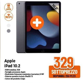 Expert Apple iPad 10.2 offerta