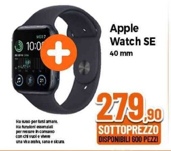Expert Apple Watch SE 40 mm offerta