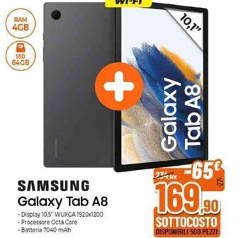 Expert SAMSUNG Galaxy Tab A8 offerta
