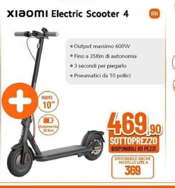 Expert Xiaomi Electric Scooter 4 offerta